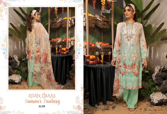 Shreematee Adan Libaas Pakistani Dress Material Catalog